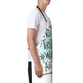 thumbnail image 3 of Lsque Not All Who Wander Are Lost1 Waterproof Apron Chef Aprons for Men Heavy Duty Chemical Work Apron Extra Long Grilling Aprons with Adjustable Bib Apron, 3 of 9