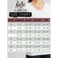 thumbnail image 5 of Kalon Women 4-Pack V-Neck T-Shirt Base Layer, 5 of 7