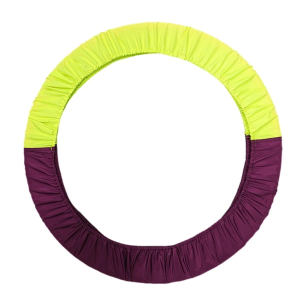 Funda para gimnasia artística. Se adapta a anillas de 60 cm a 85 cm. Resistente a los arañazos. Amarillo y burdeos