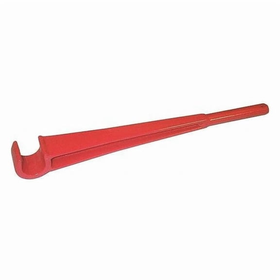 Wheeler-Rex Valve Wheel Wrench,3/4 x 8-1/2 in,Red 8708