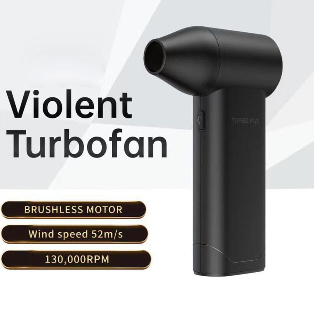 Blower, Cordless Mini Blowers - 130000RPM Super Power Cordless Duster, Mini Blower, Compressed Ai-r Duster Cleaner, Electric Hand Held Blowers for Shoes, Outdoor and Car