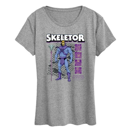 He-Man Masters of the Universe – Skeletor – Women s Short Sleeve Graphic T-Shirt