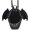 Black Wings, variant on Gothic Coffin Shape Fashion Purses and Handbags for Women Halloween Bag Backpack