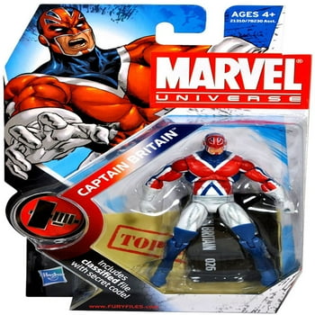 Marvel Universe Series 10 Captain Britain Action Figure