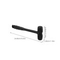 thumbnail image 2 of Rubber Hammer Camping Tool for Household Repairing Plastic Mallet, 2 of 4