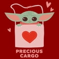 thumbnail image 2 of Womens Star Wars: The Mandalorian Grogu Hearts Precious Cargo T Shirt, 2 of 5