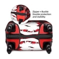 thumbnail image 4 of Kll Christmas Tree Buffalo Plaid Luggage Cover Suitcase Cover Suitcase Protector (Luggage not included)-X-Large, 4 of 8