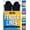 Black, variant on Boat Fender Lines, 3/8 Inch Double Braided Nylon Rope, 6 Ft with Loop, 2 Pack, Black, for Buoy, Jet Ski Mooring, Docking & Small Boat Bumpers