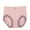 Pink, variant on Kmdttou Seamless Underwear for Women Sexy Lace High Cut Panties Comfort Bikini Panty Stretch Underpants Breathable Ladies Briefs (Available in Plus Size) Blue-M