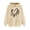 Beige cheap stuff under 5 dollars, variant on Dyegold Sweatshirt For Womens Fashion My Orders Casual Sweatshirt Plus Size Oversized Graphic Long Sleeve Clothes Comfy Heart Print Sweater Fleece Trendy Hoodie Winter Ladies Teen Girls Pullover