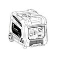thumbnail image 2 of Cummins Power Generation Generator Power A068H732 Onan P4500iDF; Digital Inverter Generator/Remote Start 224 CC OHV 4-Stroke Engine; LED Display; Gasoline/Propane/3.4 Gallon Tank Capacity, 2 of 2