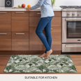 thumbnail image 5 of Green Tropical Leaves Door Mat&nbsp;Indoor Outdoor Entrance, Non Slip Rug for Kitchen Bathroom Entryway Rug, Summer Palm Trees Botanical Washable Doormat Floor Mat for Office Home Decor 24x36 Inch, 5 of 8