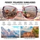 thumbnail image 5 of Gafas de Sol FEISEDY B2760 Polarizadas con Protección UV400 Moradas, 5 of 8