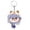 Purple, variant on On Sale!Cute Versatile Plush Bag Charm with Bell, Soft New Year Plushie Keychain Accessory