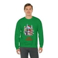 thumbnail image 2 of Christmas Sweater Unisex Heavy Crewneck Sweatshirt, 2 of 4