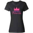 thumbnail image 3 of Inktastic Birthday Princess, Crown, Stars - Pink Purple Women's T-Shirt, 3 of 5