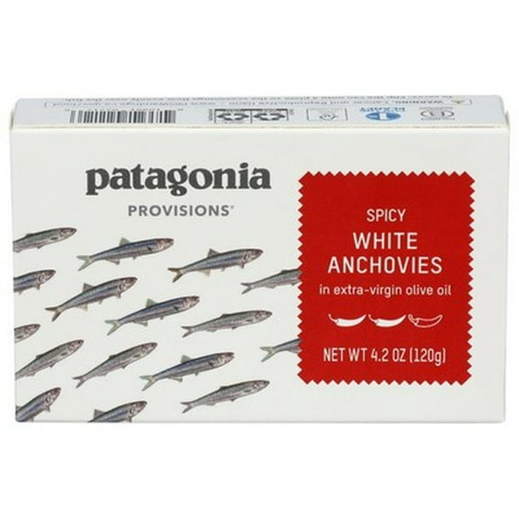 (Pack of 10) Patagonia Provisions White Spicy Anchovies 4.2 Oz