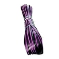thumbnail image 1 of maskred Simple Design Bracelet Anklet Bangle Braiding Rope Keyring Cord Handbag Bag Ropes Jewellery DIY Crafting Handicraft Black Purple, 1 of 6