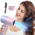 thumbnail image 4 of Hwkond Hair Dryer with Diffuser, Blue Light Hair Care Gradient Hair Dryer Electric Hair Dryer Household Constant Temperature Cold And Hot Hair Dryer Silent Hair Dryer Clearance Sale, 4 of 6