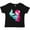 AB-Black, variant on Inktastic Cute Mermaid, Little Mermaid, Pink Hair, Dolphin Girls Toddler T-Shirt