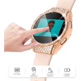 thumbnail image 4 of 6 Pack TPU Bumper Compatible with Samsung Galaxy Watch 4 Screen Protector 40mm, Crystal Diamond Bling Cases HD, 4 of 5