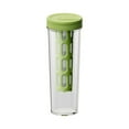 thumbnail image 1 of Fruit Infuser Water Bottle - 1Litre Sport Bottle - Time Marker & Full Length Infusion Rod +27 Fruit Infused Water Recipes eBook Gift -Your Healthy Hydration Made Easy, 1 of 12