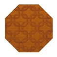 thumbnail image 5 of Dalyn Dover Area Rug DV7 Dv7 Orange Rectangles Loops 10' x 10' Square, 5 of 5