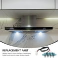 thumbnail image 3 of Luxshiny 1Set Oil Resistant Range Hood Appliance Control Switch Piano Type with High Sensitivity Buttons, 3 of 7