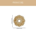 thumbnail image 2 of 5pcs Crystal Sphere Holder Crystal Ball Display Stand Crystal Display Wood Base, 2 of 8