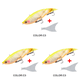 thumbnail image 1 of 19 Cm 55 G Flotante 2 Articulaciones Swimbait Con Colas Suaves Accesorios Pesca () Amarillo, 1 of 3