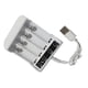 thumbnail image 2 of Matsuzay Luz indicadora de cargador de batería ABS AAA/AA, interfaz USB, juguete eléctrico reutilizable, baterías de Control remoto, Cargadores de dispositivos electrónicos específicos, 2 of 6
