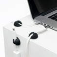 thumbnail image 7 of SENRISE 6/12Pcs Cable Clips Reel Organizer Cord Management Charger Desktop Clip Wire Holder Round for Home Office, 7 of 7