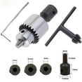 thumbnail image 5 of Electric Drill Grinding Mini Chuck Key JT0 0.3-4mm with 3.17mm Shaft 3 Jaws Adapter Kits Mandril Cartridge for Motor, 5 of 7