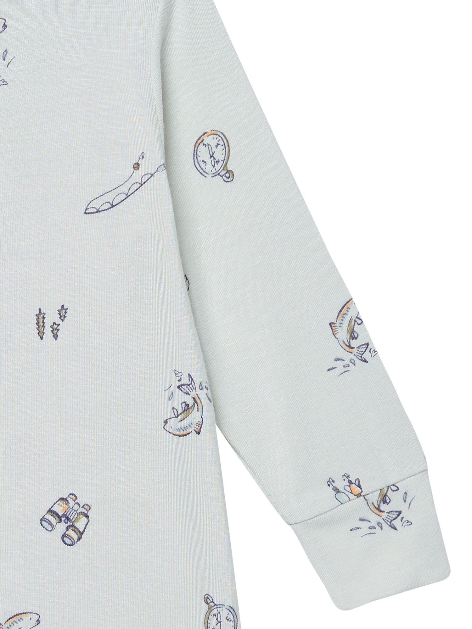 Modern Moments by Gerber Baby Neutral Super Soft Viscose Two-Way Zip Coverall, Sizes Newborn - 24 Months