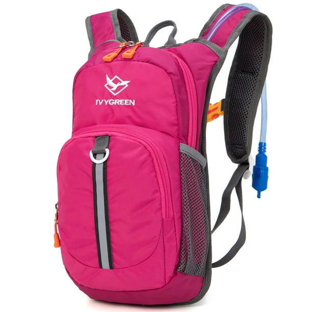 Mochila de Hidratación Ivygreen para Niños 8L con Bolsa de Agua de 1.5L