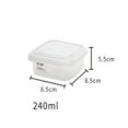 thumbnail image 1 of Caja De Almacenamiento Sellada Hermética Para Verduras Y Granos De Plástico Transparente Cuadrada Para Alimentos De Cocina Scienceny HA023276-00, 1 of 7