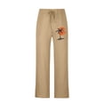 thumbnail image 4 of Pantalones largos para hombre, moda, estampados, casuales, cintura elástica con bolsillo, pantalones deportivos, pantalones de poliéster para hombre., 4 of 4