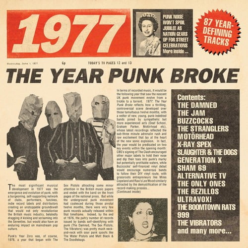 Various Artists - 1977: The Year Punk Broke / Various - Music & Performance - CD