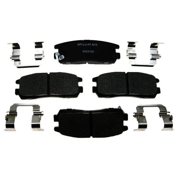 Raybestos MGD580CH Reliant Brake Pad Set, Rear Brake, Fit for Honda Models
