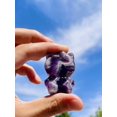 thumbnail image 1 of Piedras naturales curativas de cristal, labradorita tallada, rosa, cuarzo transparente, amatista de ensueño, tallado de Hello Kitty, 1 of 1