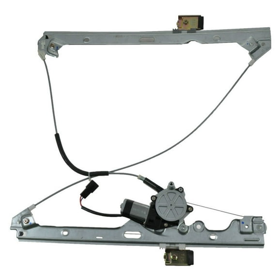 TRQ Power Window Regulator w/ Motor Front Driver Side LH for Chevy GMC Cadillac WRA51761