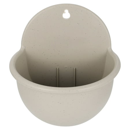 

1Pc Plastic Simulated Pottery Type Flower Pot Hanging Flowerpot Wall Decoration