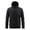 Black, variant on Women's Lightweight Casual Hooded Jacket for Outdoor Spring Summer Fall UPF40 Windbreaker Zip Front Packable and Breathable Purple XS