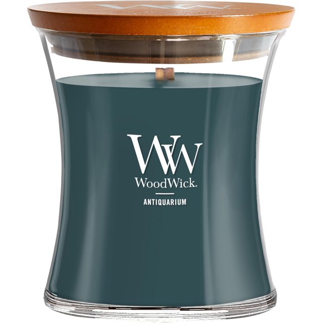 WoodWick Antiquarium Scented Medium Hourglass Candle, Crackles as it Burns, Great for Gifting, 9.7oz
