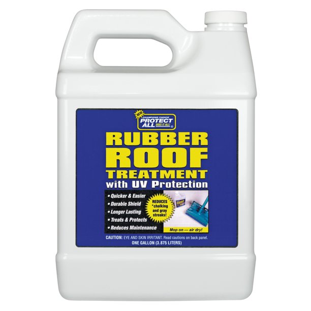Protect All Rv Rubber Roof Treatment Antistatic, Dirt Repelling & UV