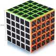 thumbnail image 2 of Magic Speed ​​Cube5x5x5 Speed ​​Cube Magic Cube Carbon Fiber Sticker Holiday Gift for Kids Adults Black, 2 of 5