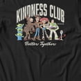 thumbnail image 3 of Disney Pixar Toy Story Kindness Club Better Together Group Shot Women's T Shirt (Black, S-XXL), 3 of 4