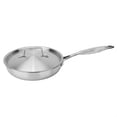 thumbnail image 4 of Frying Pan, 304/403 Stainless Steel Three Layer Flat Non-Stick Frying Pan 24cm with Pot Cover, 4 of 8