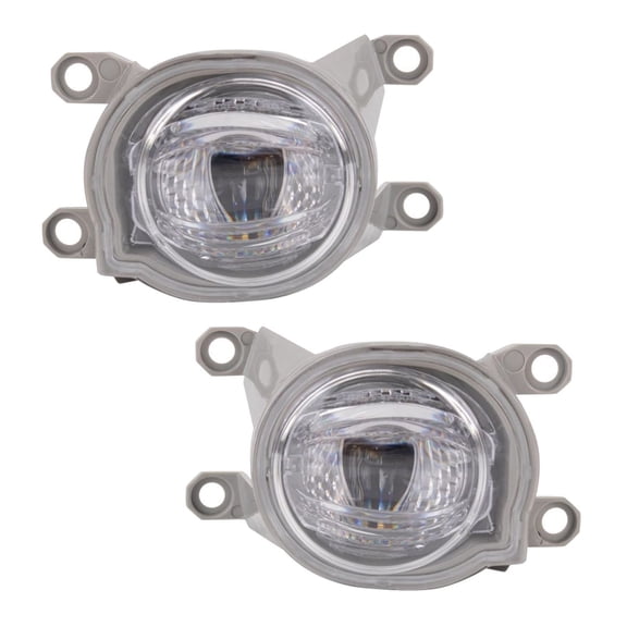 Nee Haoww Fog Light Set - 2 Piece Complete Kit with Mounting Hardware