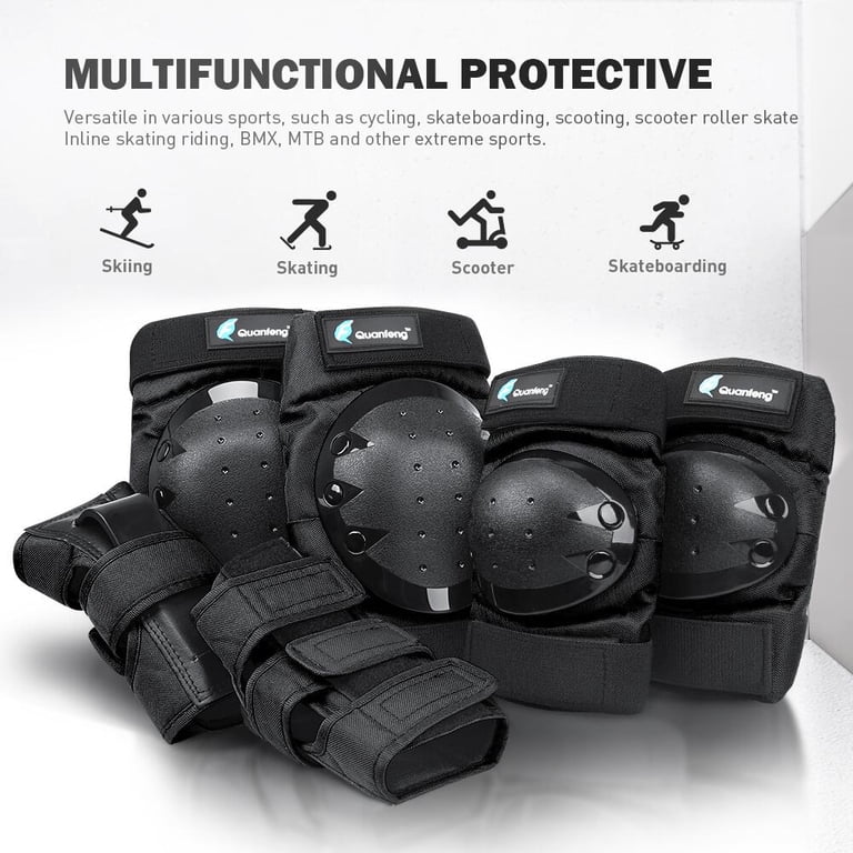 QUANFENG QF Adult Protective Gear Set, Black photo 4